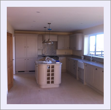 Bespoke house, Malpas - plastering to walls & ceilings